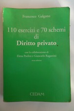 110 esercizi e 70 schni di Diritto privato -Francesco Galgano- Ed.CEDAM-1997-E07