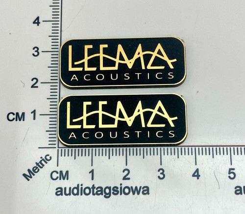 Leema acoustics speaker - acoustics, badge