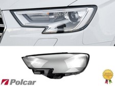 Vetro Lente Cover Fanale Anteriore Audi A3 8V 2017-2020 SX LATO GUIDA