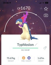 Shiny hisuian typhlosion - shiny,