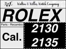 1 pc Rolex 2130 2135 Original parts vintage movement recambio GENUINE New NOS