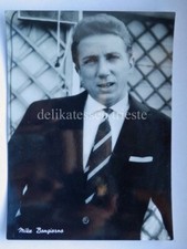 MIKE BONGIORNO conduttore televisione TV radio foto vecchia cartolina