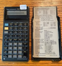 Calcolatrice vintage Texas Instruments TI-68 Sci/Prog -- TESTATA/NUOVA BAT/ALTRO (16)