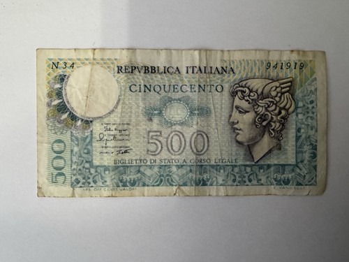 Repubblica italiana banconota - italiana,