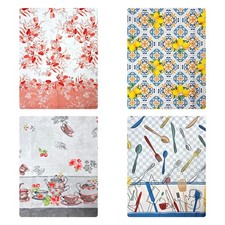 Tovaglia Antimacchia Idrorepellente, No Stiro, x6 e x12 Persone, Vari Modelli