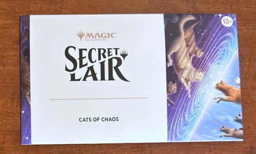 Mtg secret lair cats - of, chaos