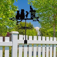 Statuetta di gatto Banderuola