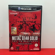 Metal gear Solid The Twin Snakes Gamecube triangolo Verde pal Uk