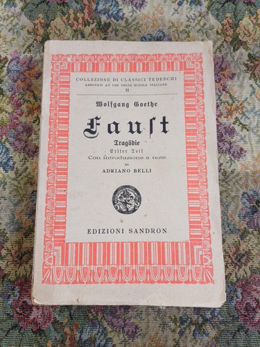 Wolfgang goethe faust - -,
