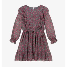 Vestito Mayoral Bambina Grigio