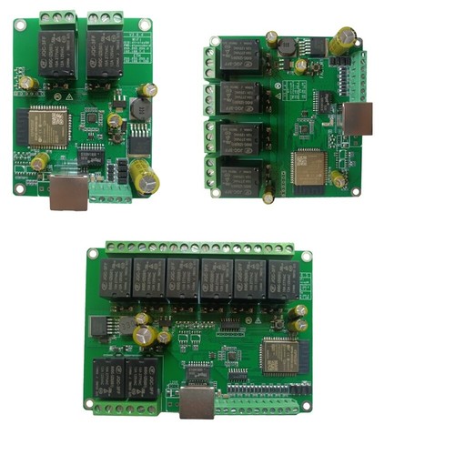 Relè esp32 wifi rj45 - relè,