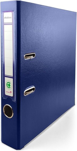 Raccoglitore documenti blu - 1,