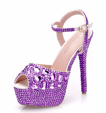 Gorgeous Glitter Diamante Open