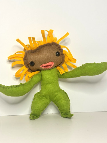 Ooak fuggler inspired felt - ooak,