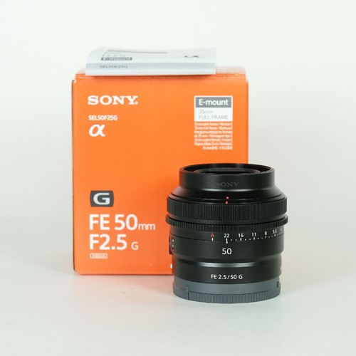 Sony 50mm g - sony, f2.5