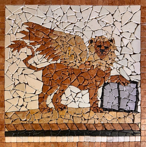 Leone san marco rosone - di,