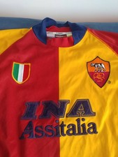 Maglia Roma Kappa Vintage 2001 2002 Shirt Jersey A.S. Roma Scudetto
