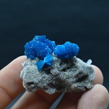 Cavansite su matrice (pietra