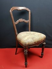 ANTICA SEDIA LUIGI FILIPPO LOMBARDIA 800 IN LEGNO DI NOCE antique italian chair 