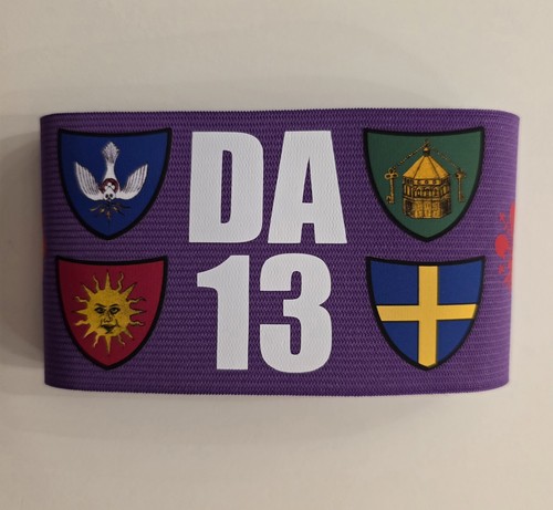 Fascia capitano viola fan da - viola,