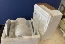 2x coppia VINTAGE gadget MULINO BIANCO TAZZE COLAZIONE rondini barilla