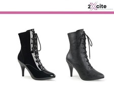 Stivaletti tacco alto 4" punta