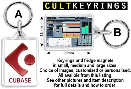 Cubase keyring fridge - keyring, magnet