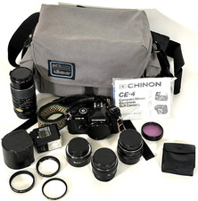 Chinon CE-4 35mm SLR w/ 50mm