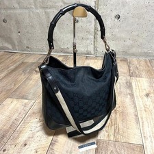 Borsa a tracolla Gucci Bamboo