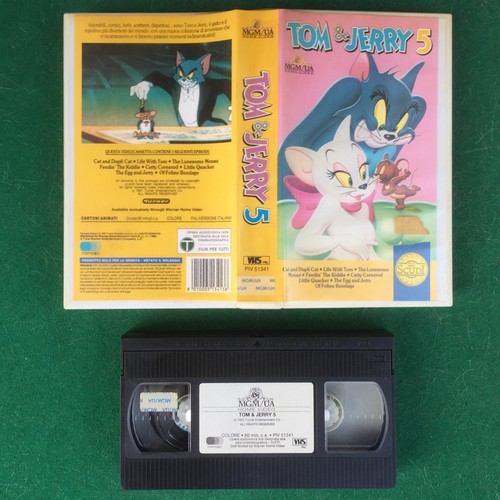 Vhs warner mgm tom - tom, &