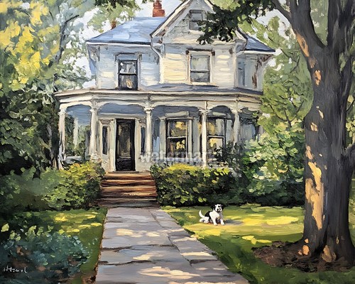 Casa vittoriana con - , jack