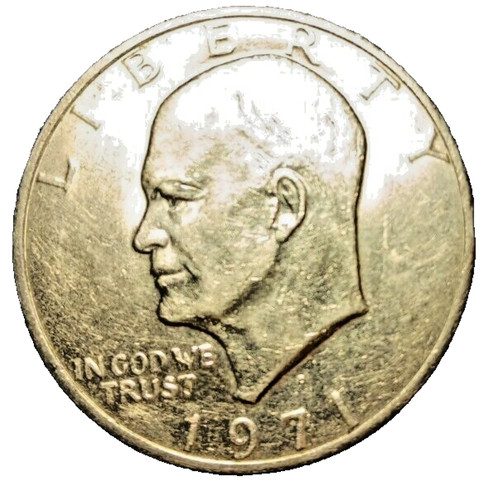 Moneta dollaro 1971 - un, d