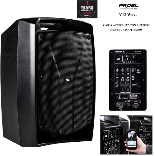 Proel v12 wave cassa diffusore - cassa,