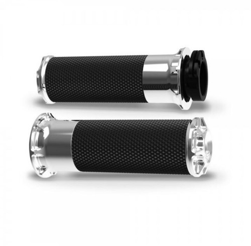 Manopole per harley cromate - manopole,
