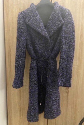 Cappotto viola lila - cappotto, lana