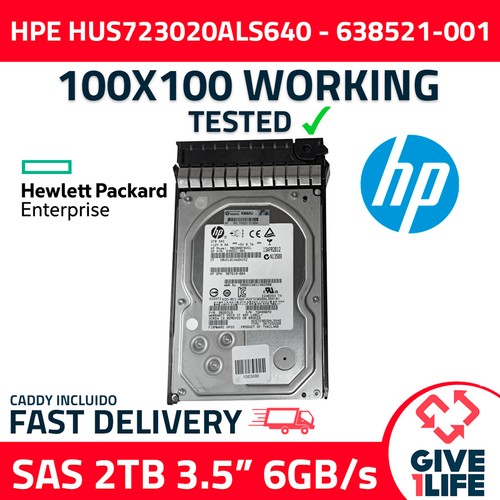 Hpe hus723020als640 disco - hpe,