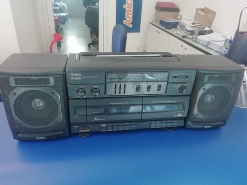 Aiwa w37 stereo radio - -,