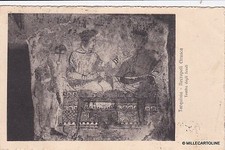 # TARQUINIA: NECROPOLI ETRUSCA - TOMBA DEGLI SCUDI - 1923