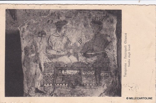 Tarquinia necropoli etrusca - tarquinia:,