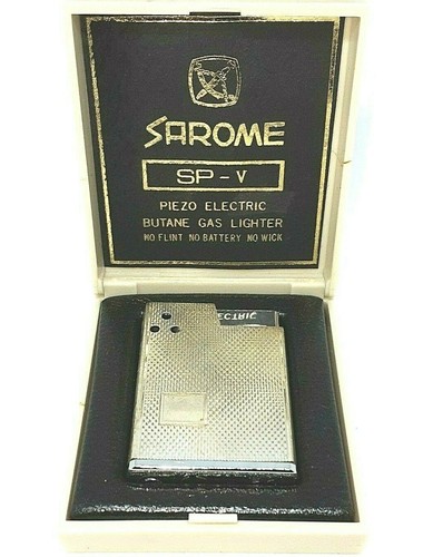 Accendino argento marca sarome - accendino,