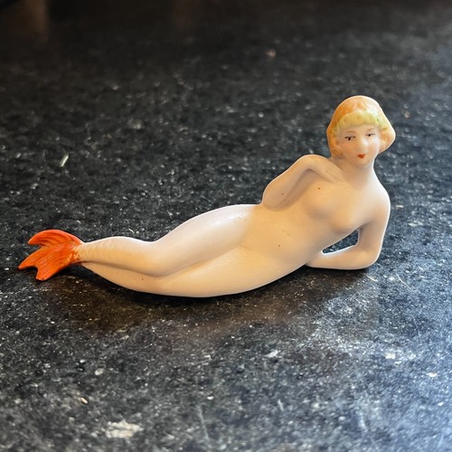 Antica statuina nuda sirena - antica,