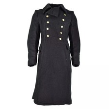 Cappotto lana nero lungo