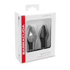 BARRACUDA COPPIA FRECCE LED MODELLO MINI VIPER UNIVERSALI MOTO OMOLOGATE