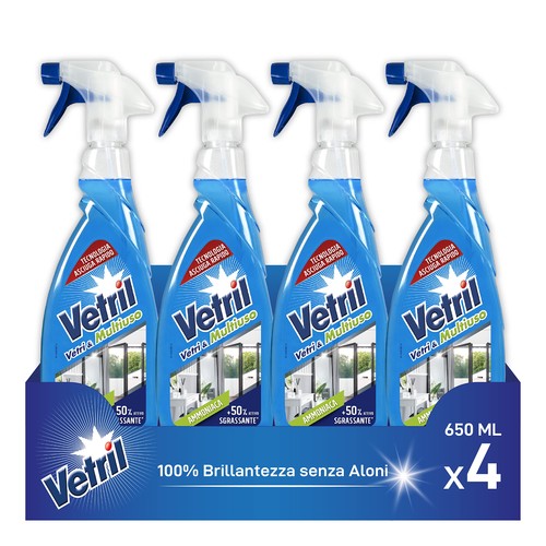 Vetril detergente spray vetri - vetril,