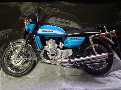 Suzuki 750 blu verde - suzuki,
