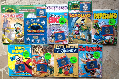Topolino medaglie autore di - d'autore,