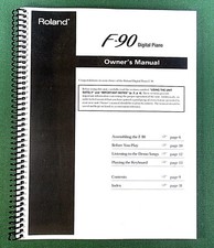 Roland F-90 Owner's