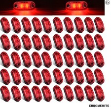 Rosso 24v 2 LED Laterali 50