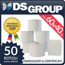 50 ROTOLI TERMICI ADESIVI MM