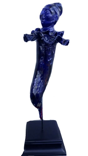 Pulcinella con corno - , in